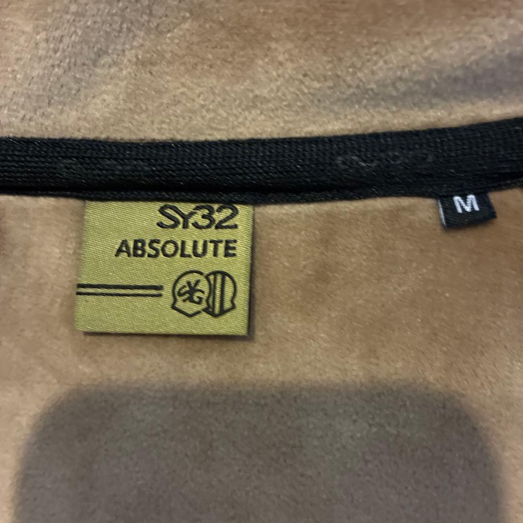 SY32 ABSOLUTE ボンディングジップジャケット Mサイズ ベージュ - メルカリ