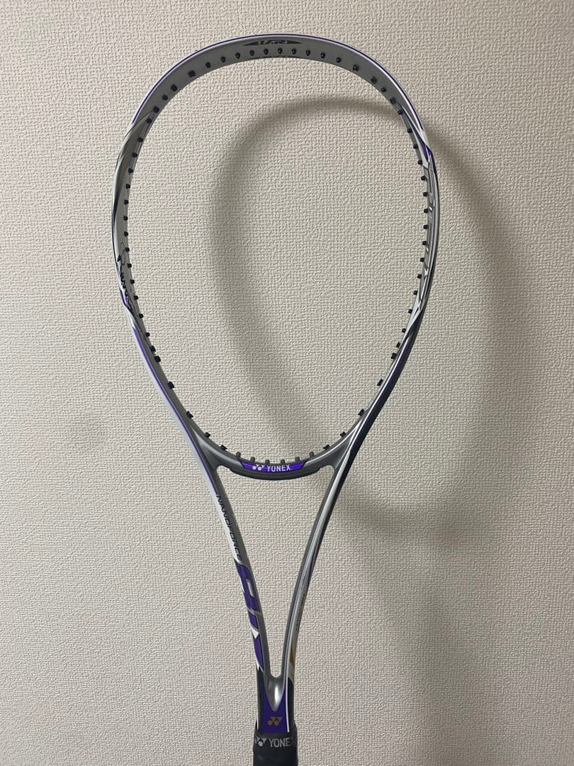 ヨネックス ナノフォース8Vレブ ホワイト/パープル - メルカリ