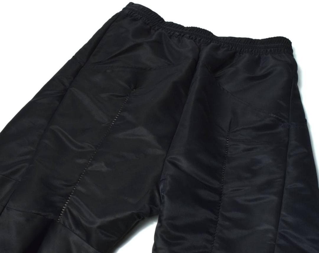 未使用 リップヴァンウィンクル サルエル クロップドパンツ 5 黒 RB