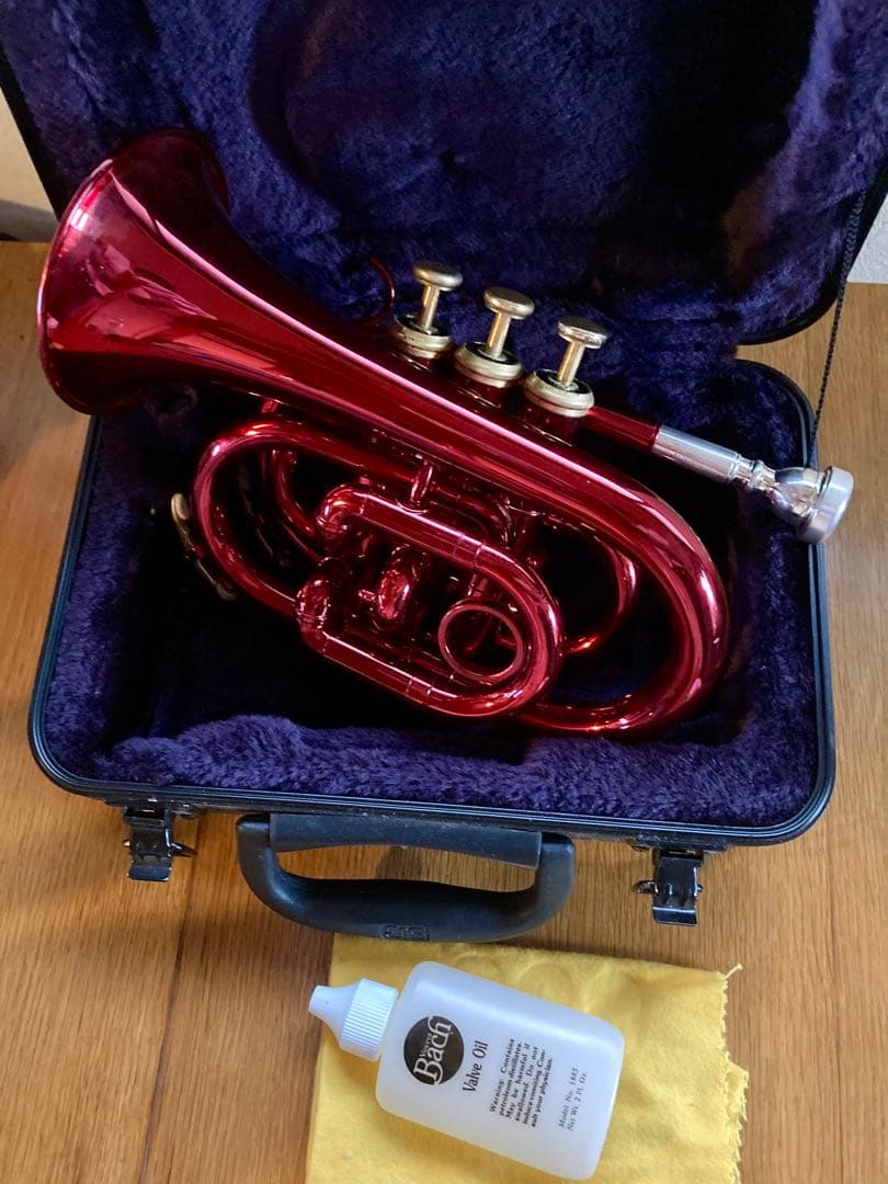 J.Michael ジェイマイケル ポケットトランペット赤 J．Michael J