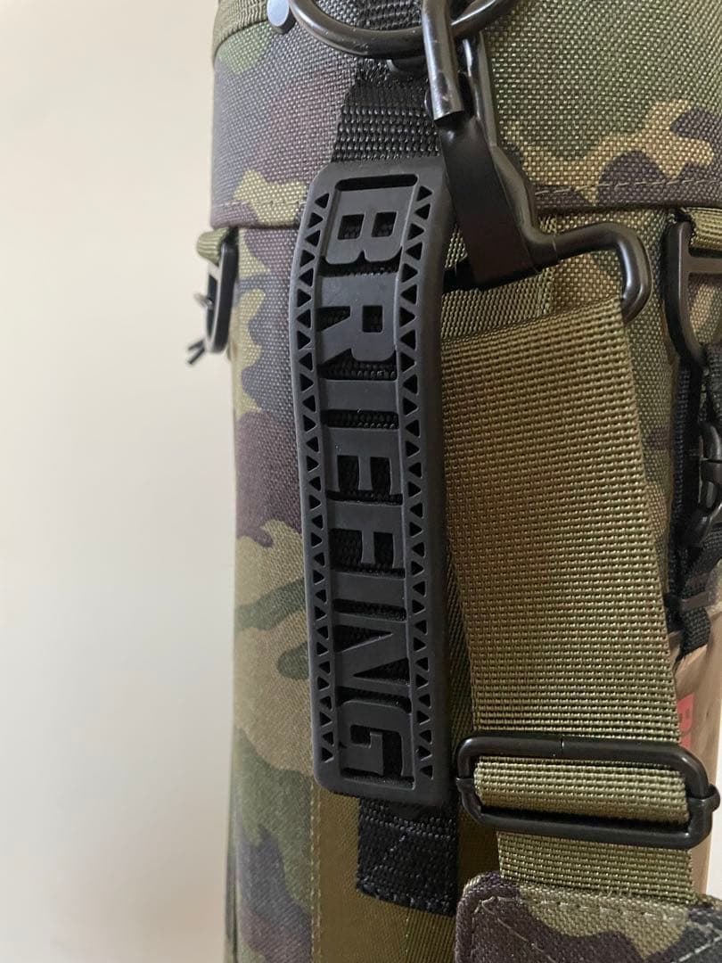 最終も最終価格 BRIEFING 迷彩 キャディバッグ