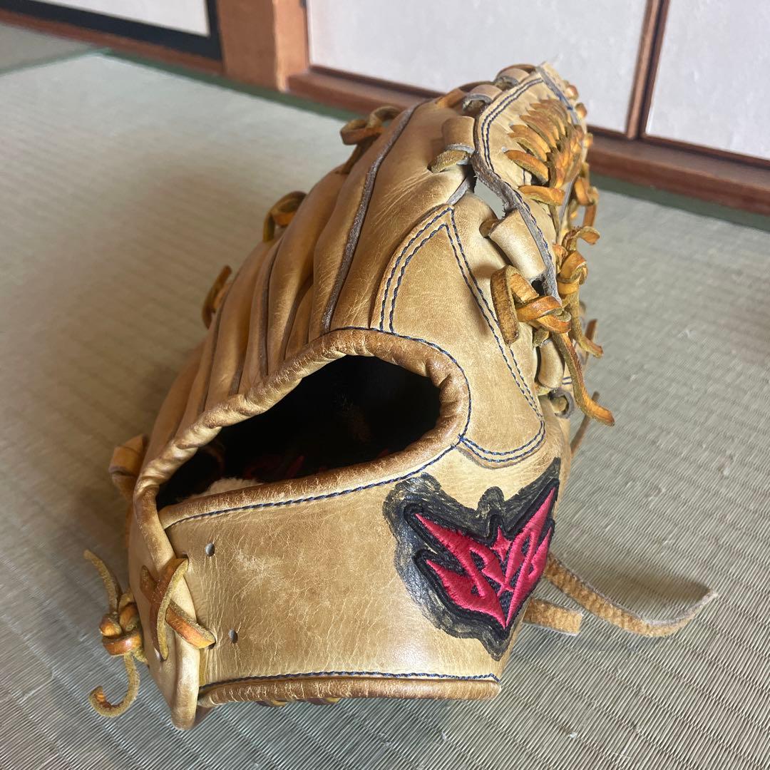Shinichi 硬式グローブ ベージュ 2024モデル】ミズノ 硬式 グローブ グラブ 内野手用 グローバル