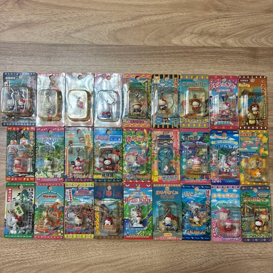 ご当地ハローキティ ファスナーマスコット・ストラップ まとめ売り27個 ご当地ハローキティ ファスナーマスコット・ストラップ まとめ売り27個