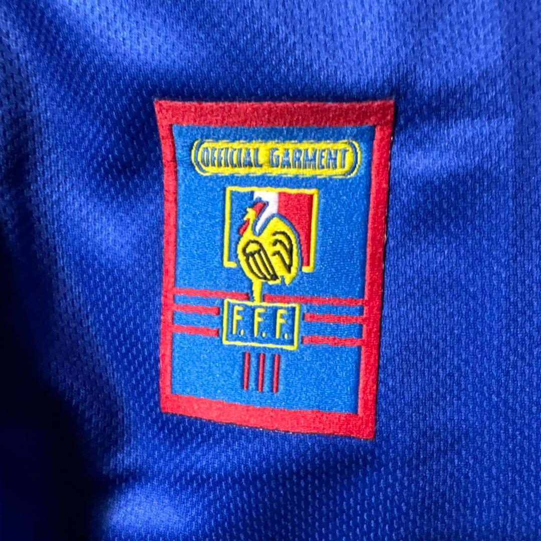 ☆フランス代表】 古着 メンズ サッカー ユニフォーム 98年 長袖 2XL
