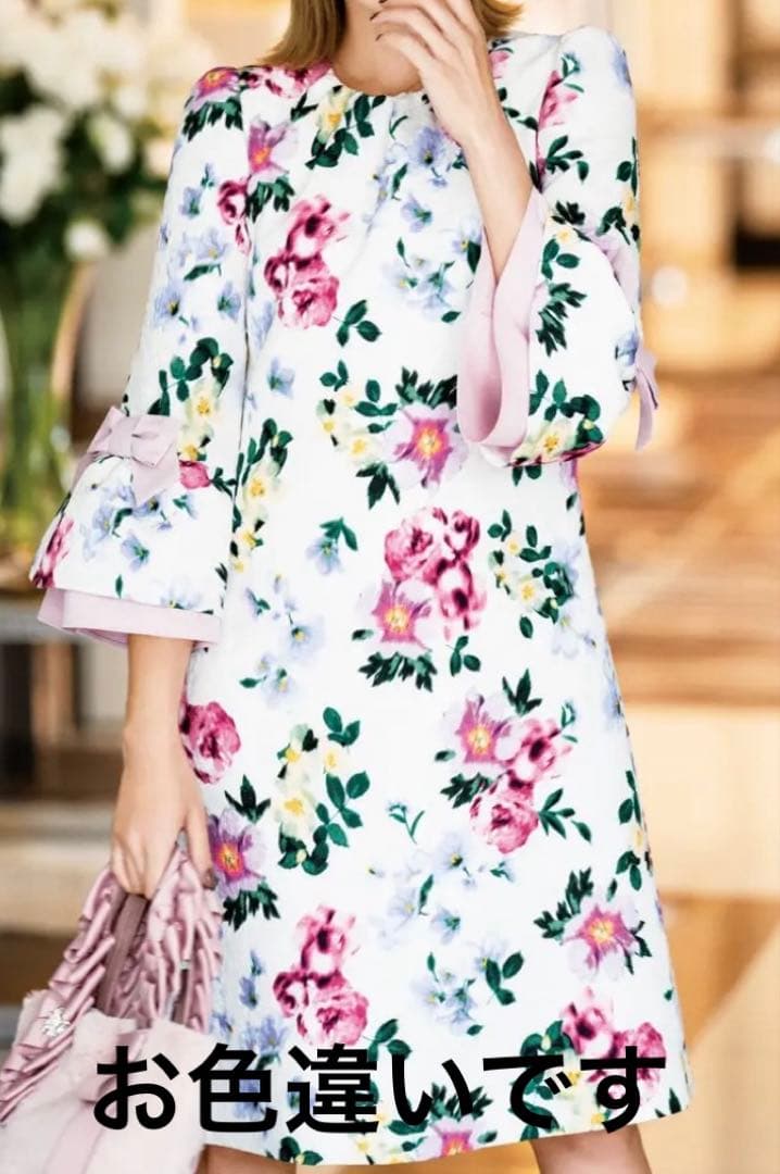 M'S GRACY 花柄ワンピース 2023年カタログお色違掲載 サイズ42