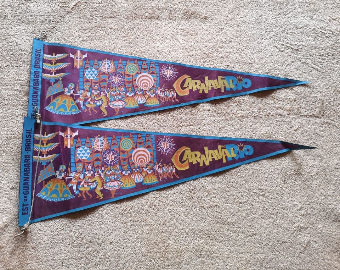 ブラジル 1970 アンティーク】記念ペナント 21枚 まとめ売り - メルカリ
