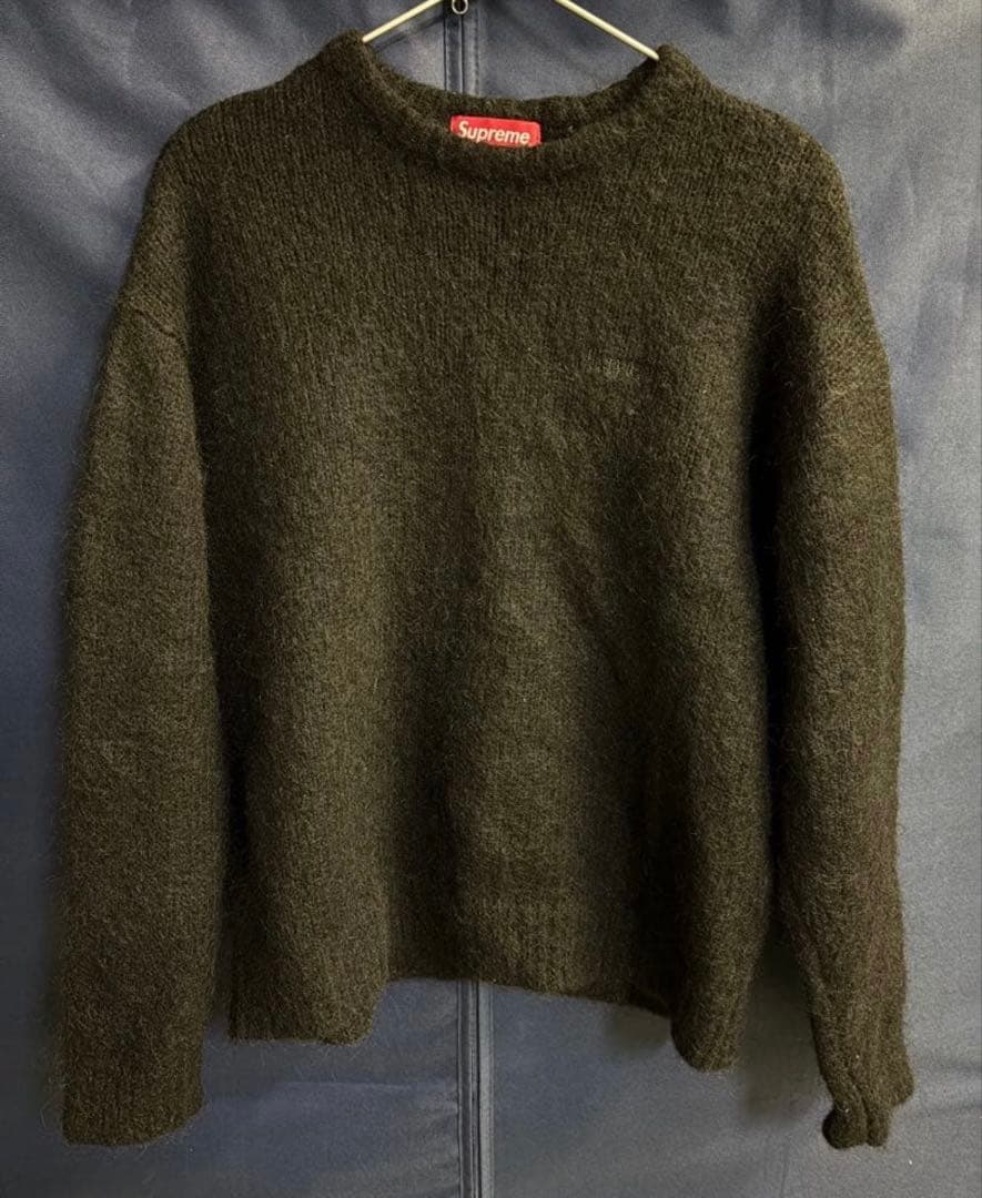 トップス Supreme Brushed Mohair Sweater \"Black\"