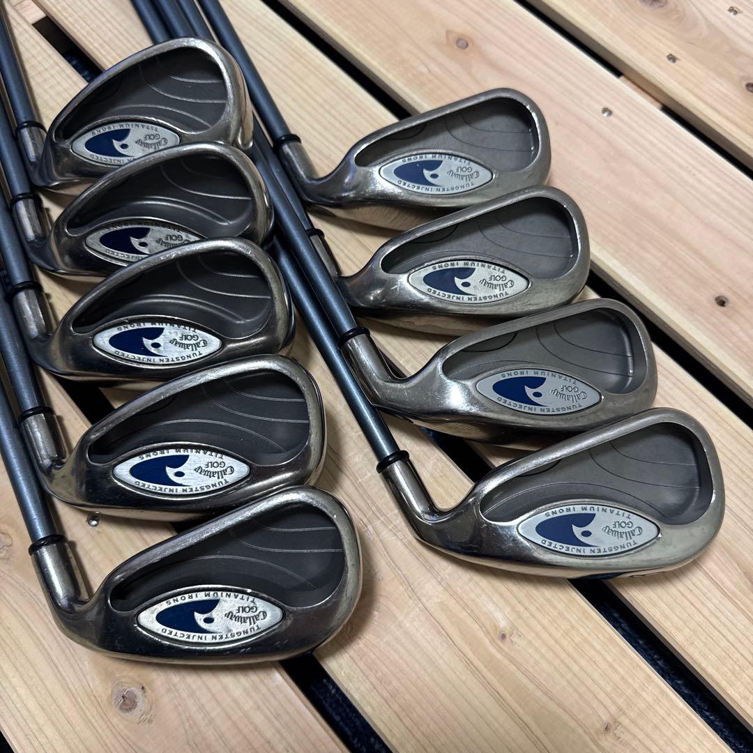 キャロウェイ Hawk Eye ホークアイ 9本セット フレックスR Callaway