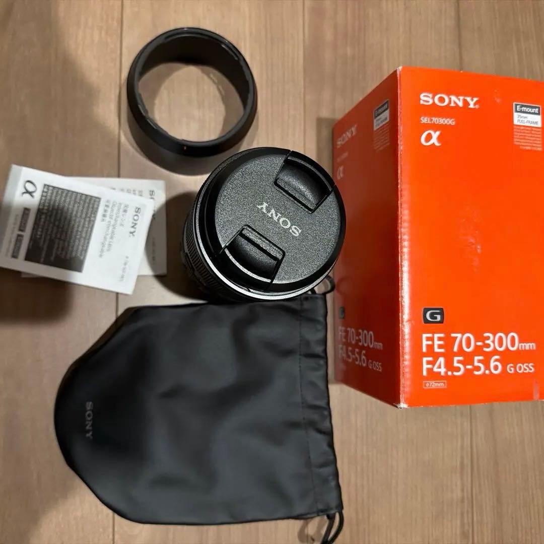 [未使用品級]SONY FE70-300mm F4.5-5.6SEL70300G 新品)SONY (ソニー) FE 70-300mm F4.5-5.6 G OSS SEL70300G（商品ID