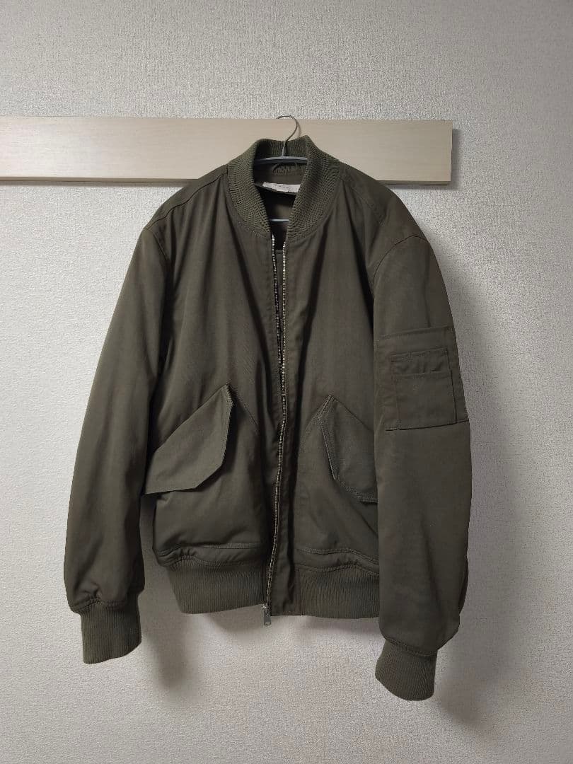 ZARA ORIGINS 】 ザラオリジンズ MA‐1ブルゾンLサイズ カーキ - メルカリ