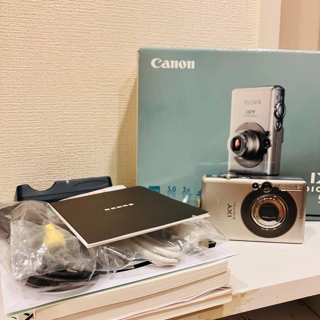 Canon IXY DIGITAL 55 付属品完備 動作品 2005年製