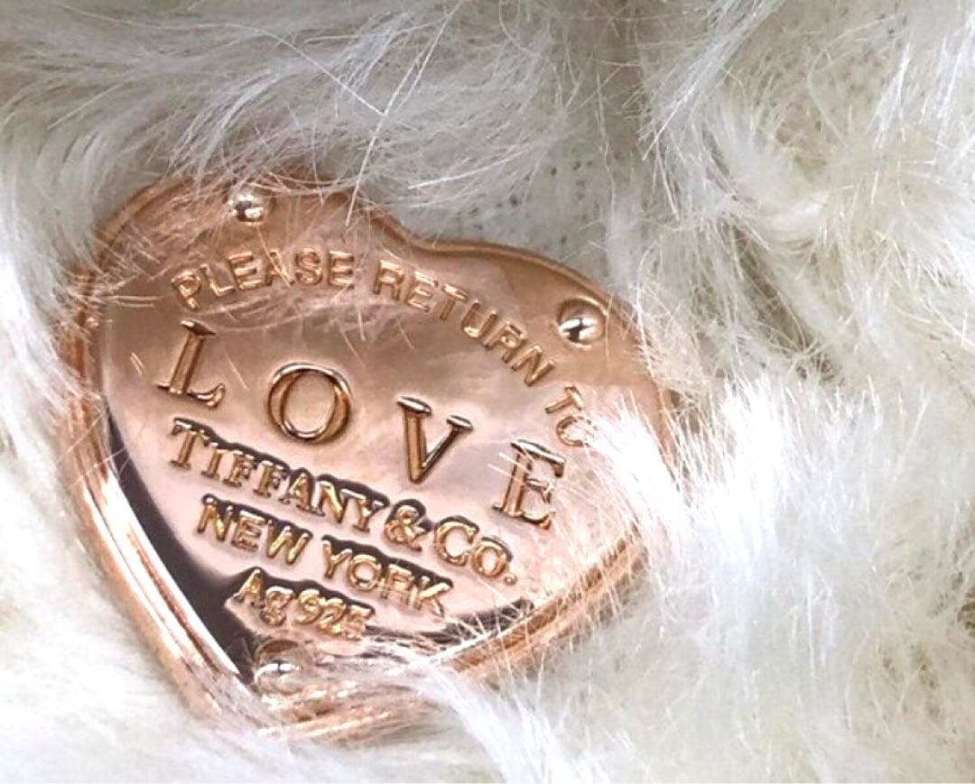 未使用 ティファニー シュタイフ 白ベア テディベア クリスマス 2022