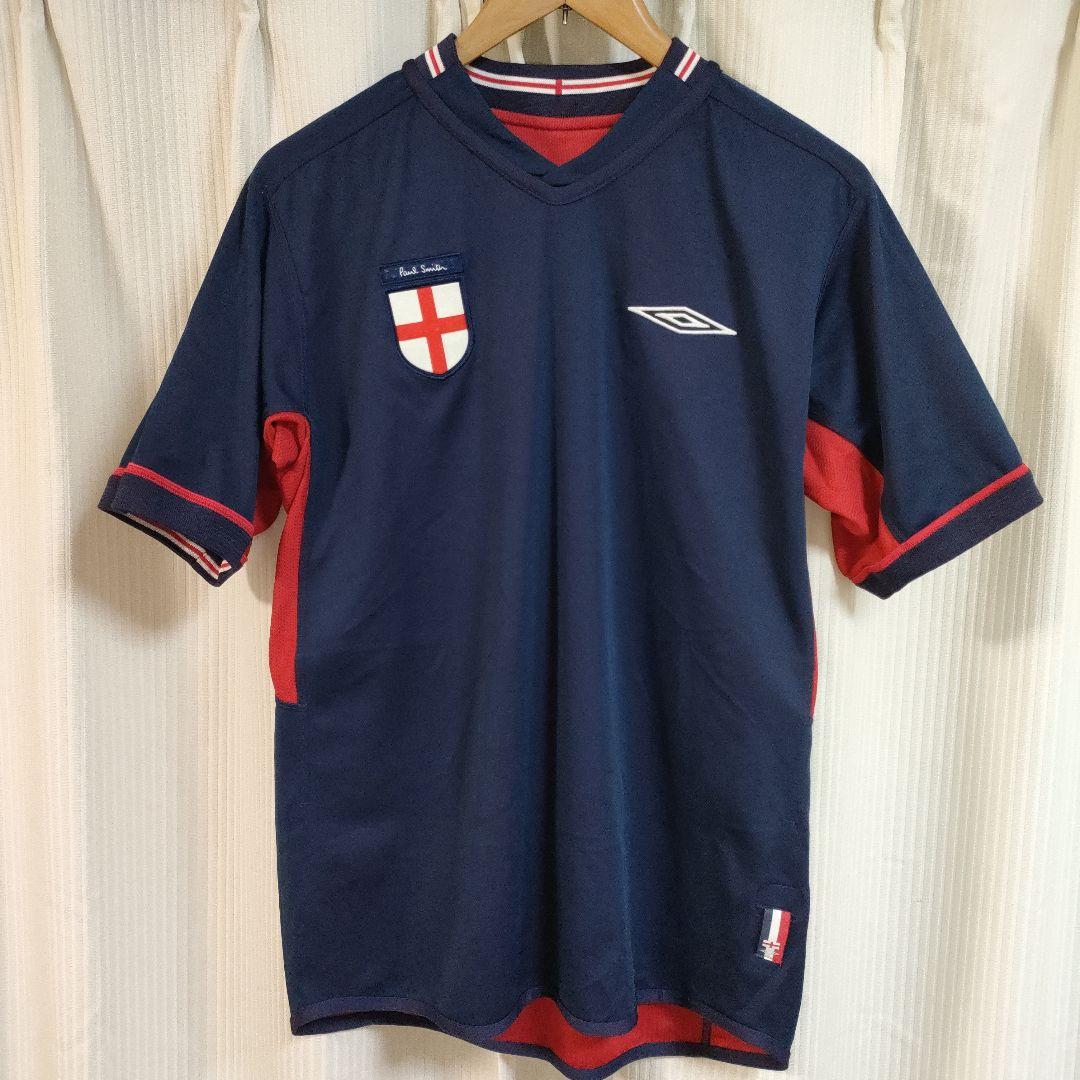 ポールスミス アンブロ2002イングランド代表ユニホーム AWAYリバーシブル