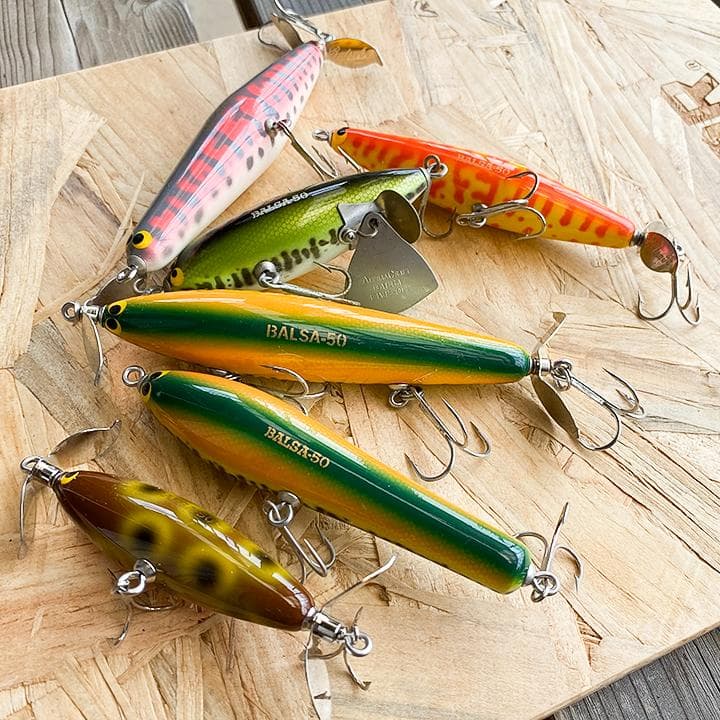 年末お値下げ］ザウルス社バルサ50『ルアー6セット』です！ - メルカリ