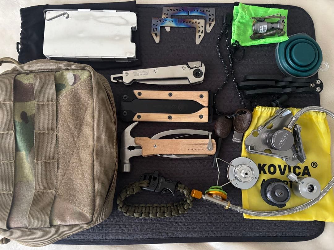 アウトドア　ツールセット　ソロキャンプ キャンプ 入門 初心者セット 道具 ソロキャンプ3点セット スターター