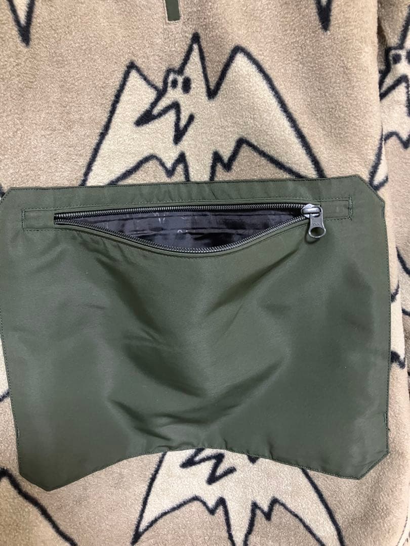 24-25 AIR BLASTER ハーフジップフリース