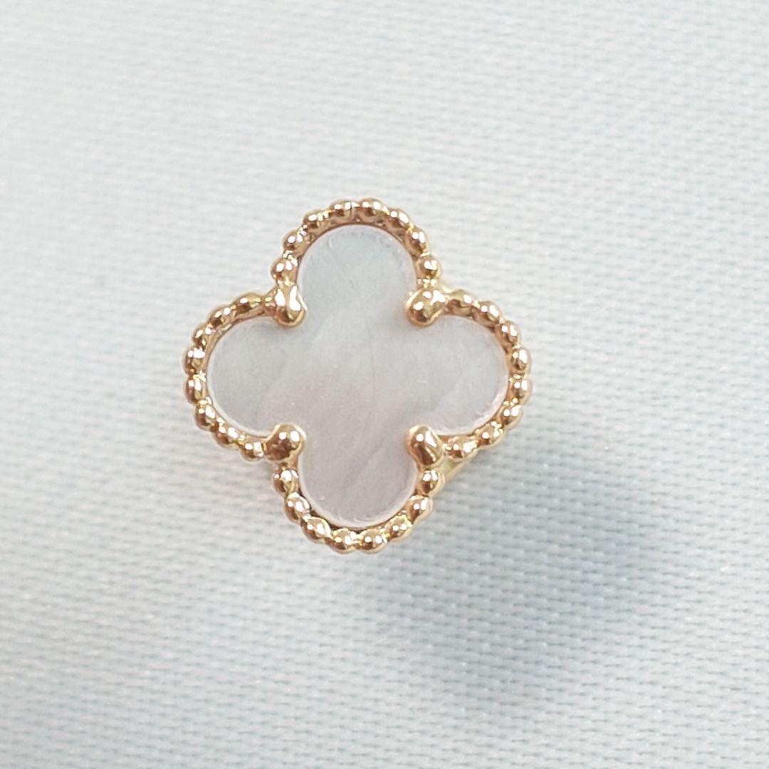 美品】ヴァンクリーフ&アーペル スウィートアルハンブラピアス 片耳用