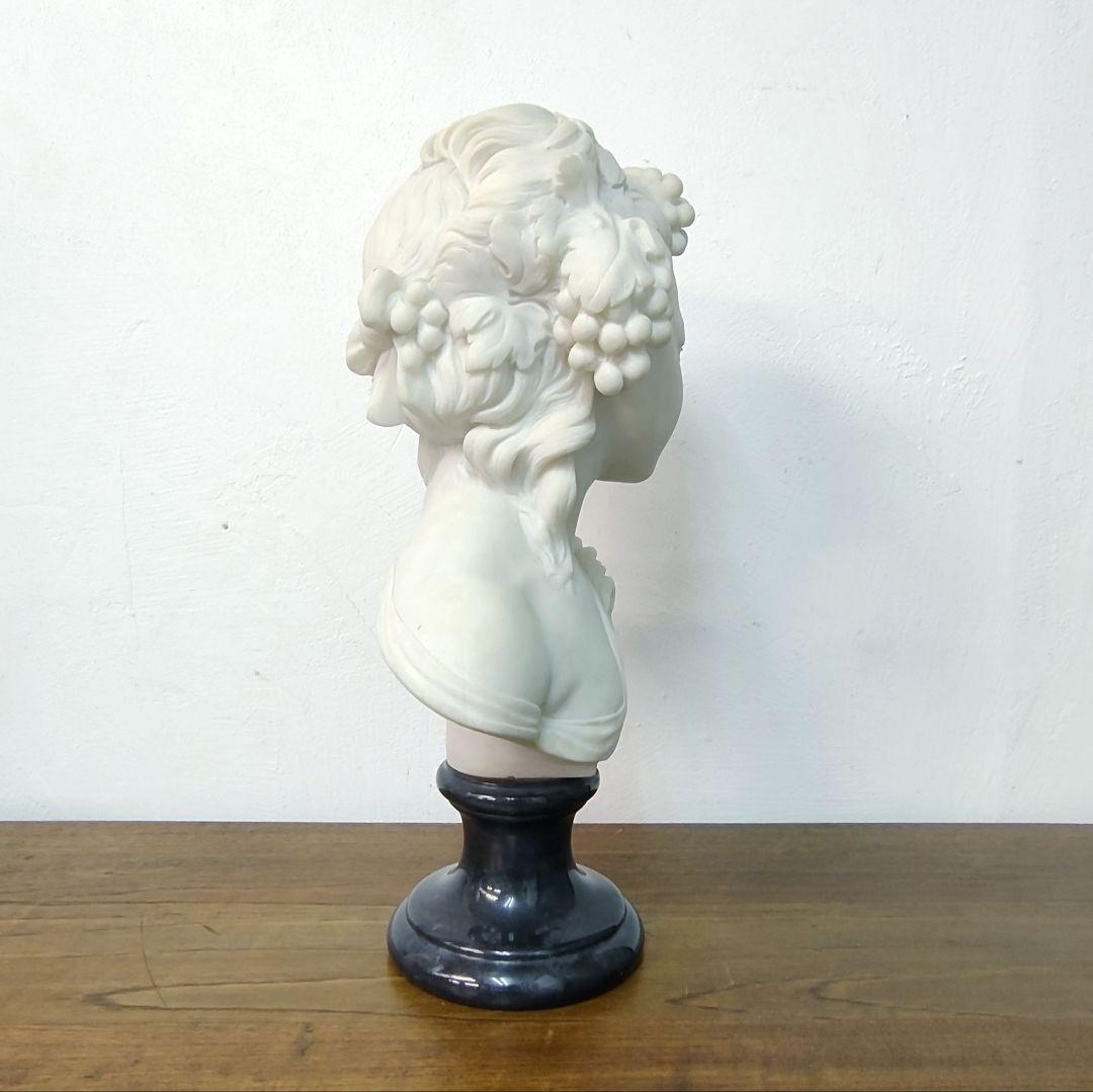 西洋彫刻 大理石 胸像 石像 少女 オブジェの通販はau PAY マーケット
