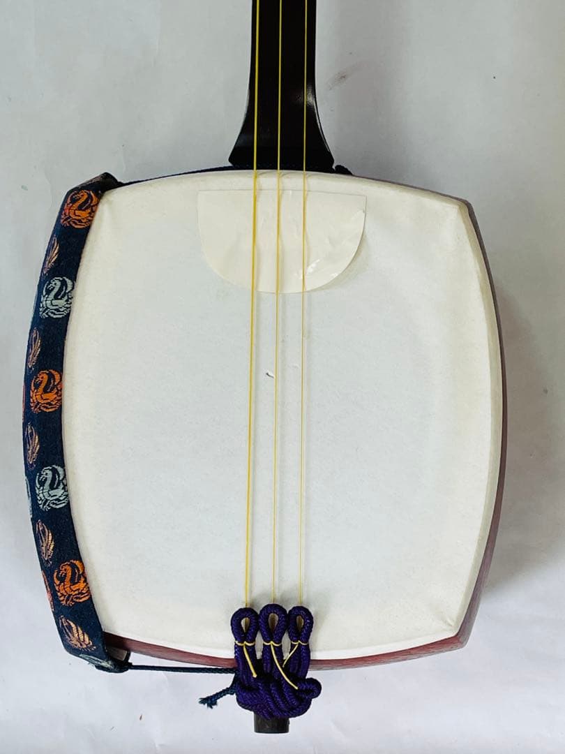 三味線（細棹）｜三味線 細棹 破れ無し！ 三味線 細棹 長唄 正寸 お稽古
