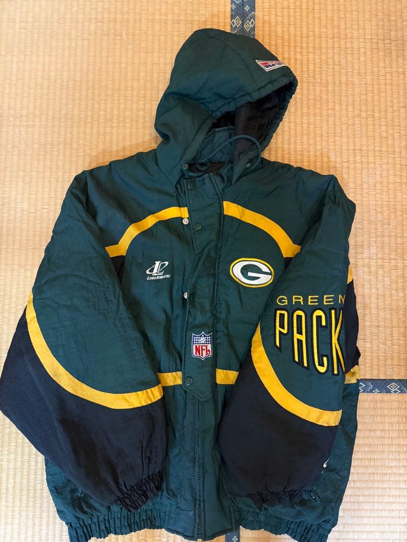 90s NFL GREEN BAY PACKERS☆中綿入りナイロン L - メルカリ