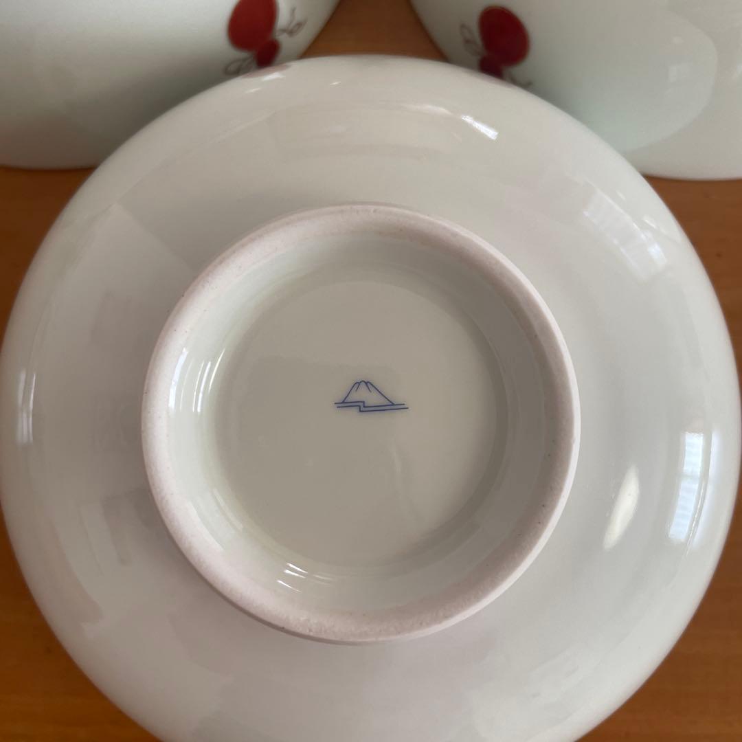 美品】深川製磁 丼 どんぶり 3個セット 赤絵 金彩 オールド深川 - メルカリ