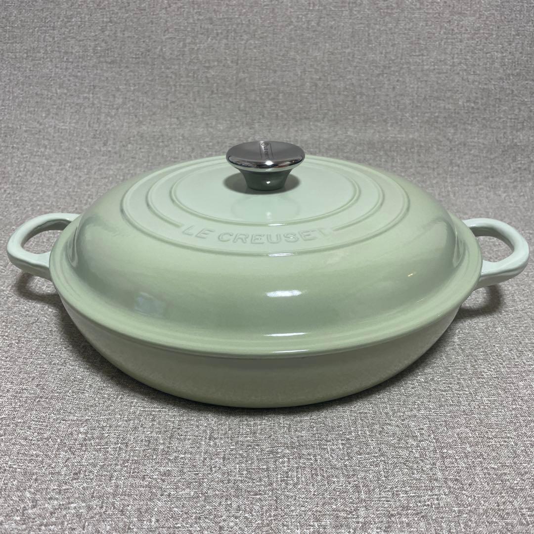 未使用》ルクルーゼ わさび ビュッフェキャセロール 26cm - メルカリ