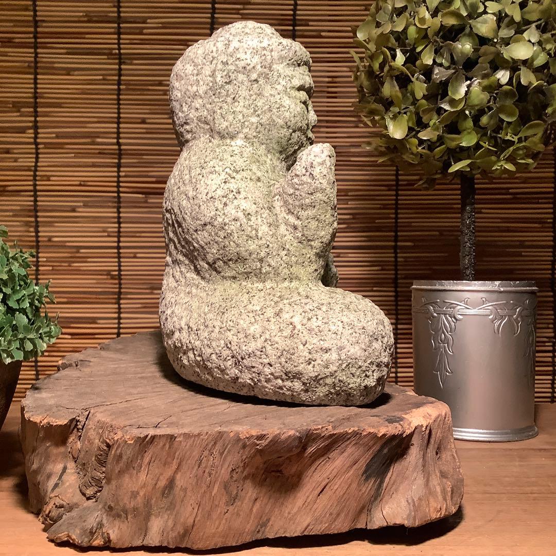 大正期・本師本仏「石仏・阿弥陀如来坐像」本願他力・他力本願・仏説