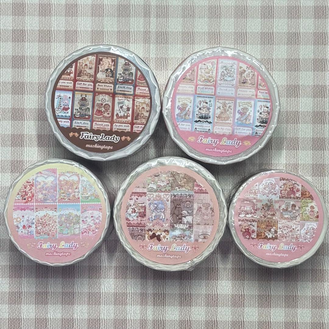 Fairylady様 ロールシール 5種類 セット - メルカリ