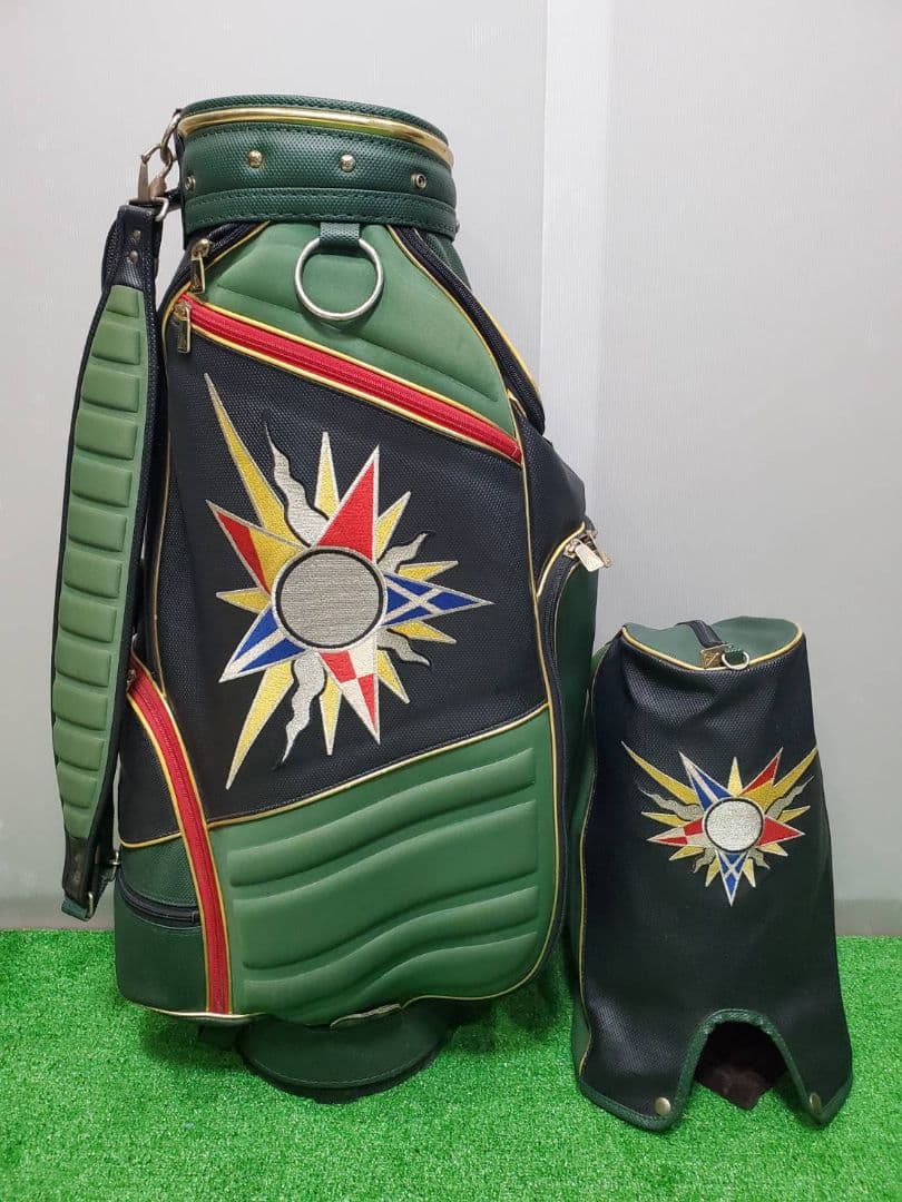 送料込み ☆超希少☆ J's ジャンボ尾崎 キャディバッグ 太陽マーク