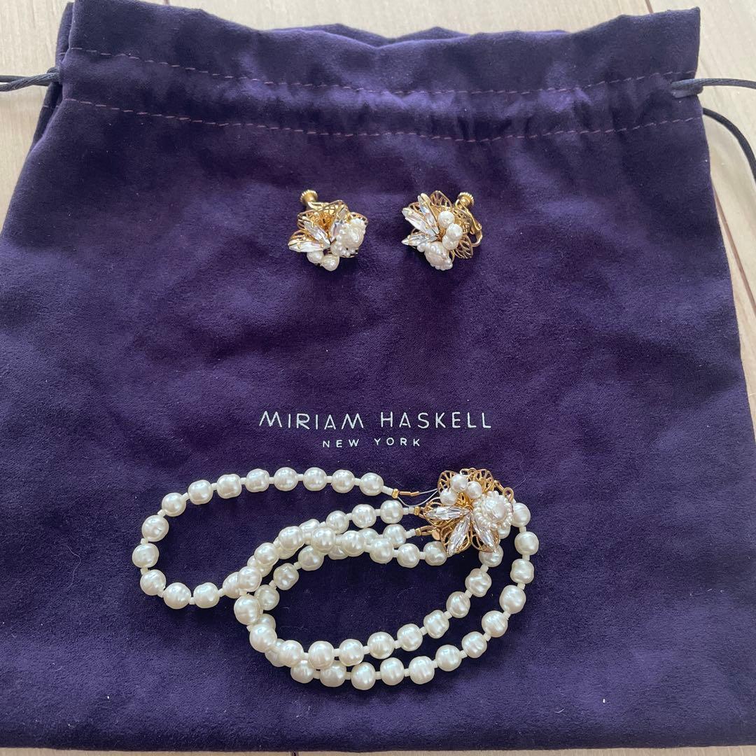ミリアムハスケル 花モチーフブレスレット＆イヤリングの通販はau PAY