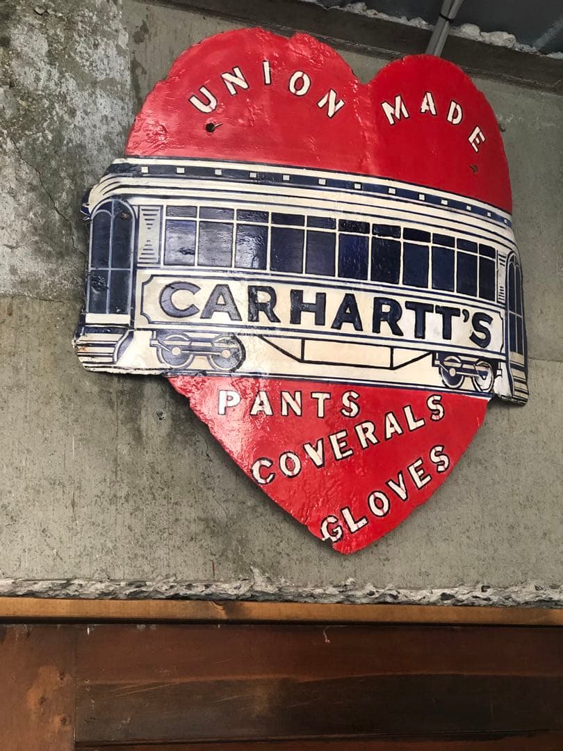CARHARTTS】看板カーハート20'sビンテージオリジナル - メルカリ