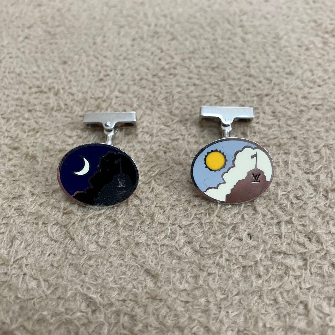 Louis Vuitton 月と太陽 カフリンクス