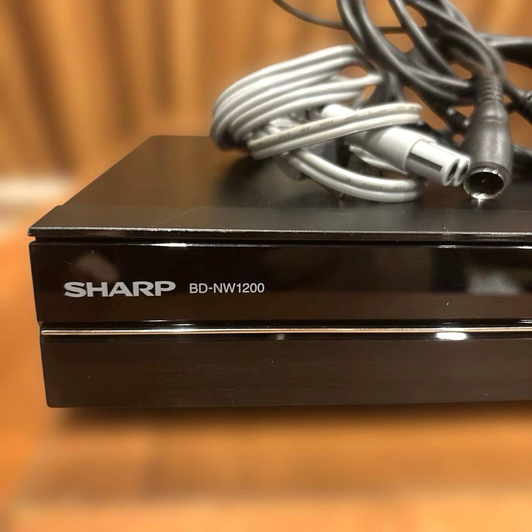 SHARP AQUOS ブルーレイレコーダーBD-NW1200 - メルカリ
