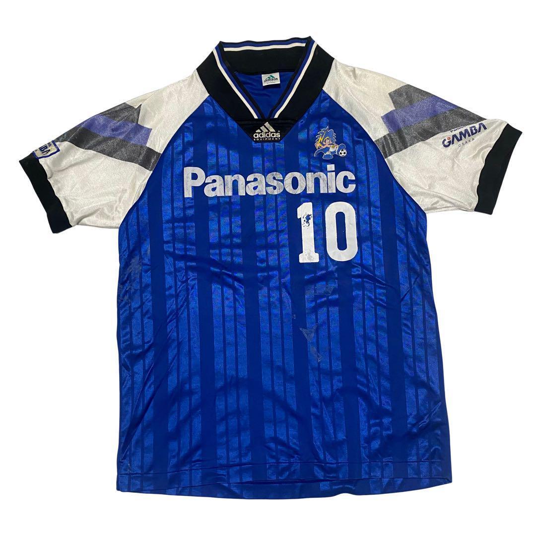 92年 初期 ガンバ大阪 ユニフォーム メンズO アディダス サイン入り
