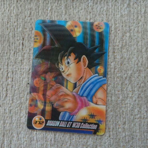 ドラゴンボール トレーディングカード レンチキュラー(ギザギザカード
