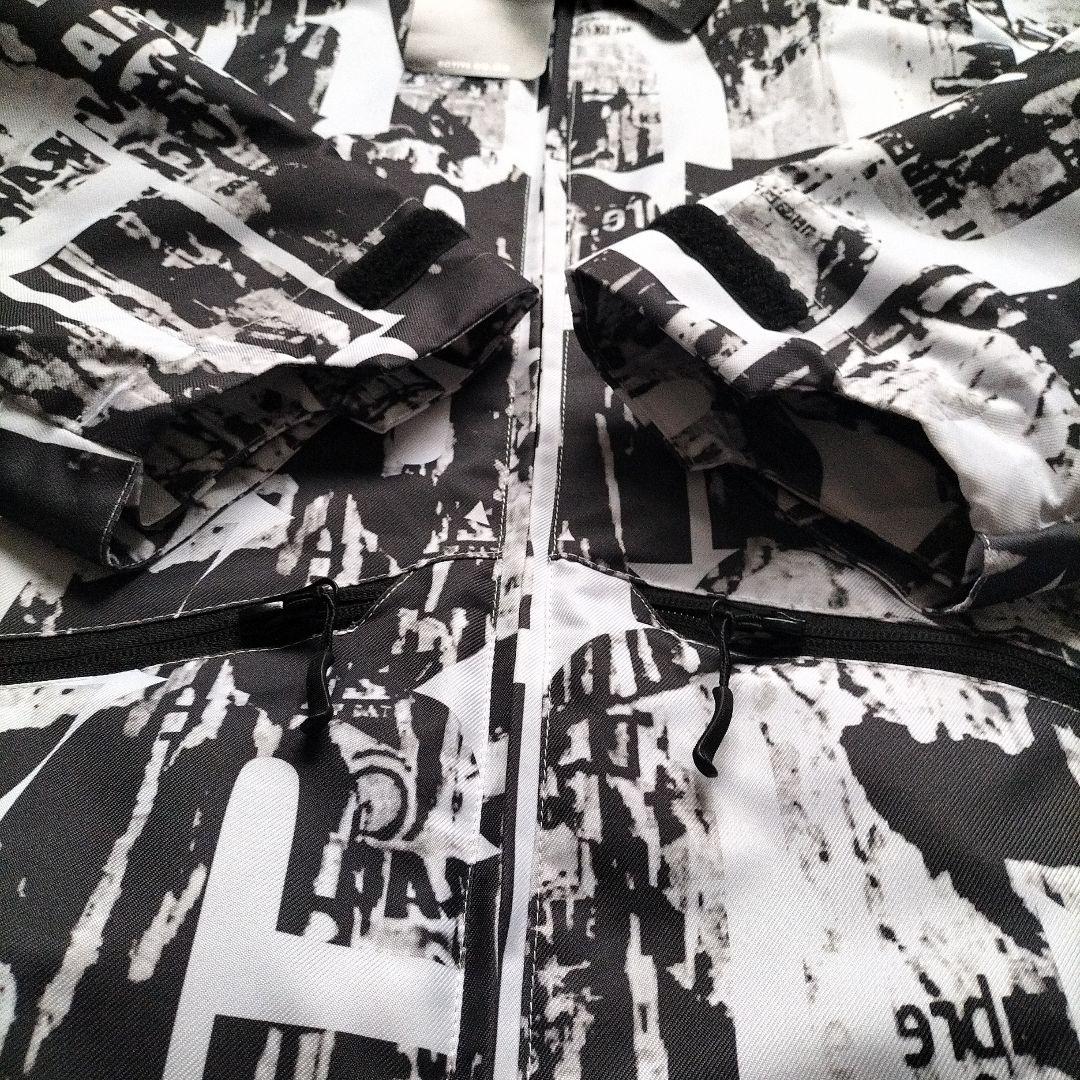 新品タグ付き】JOYRIDE 白黒 スノーボードウェア上下セット メンズS