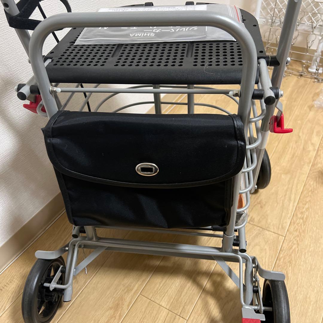 島製作所 SHIMA ハーモニー 折りたたみ シルバーカー 説明書付き