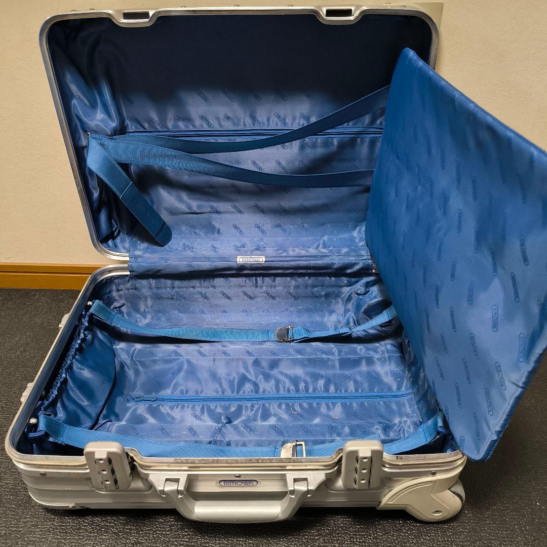 リモワ トパーズ アルミ 機内持込 青タグ - メルカリ