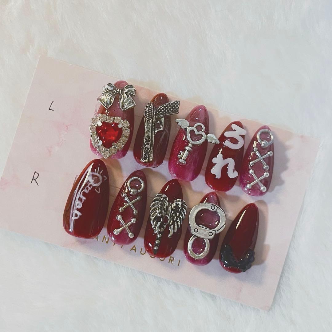 現品】ネイルチップ にじさんじ ローレン・イロアス 推しネイル 概念