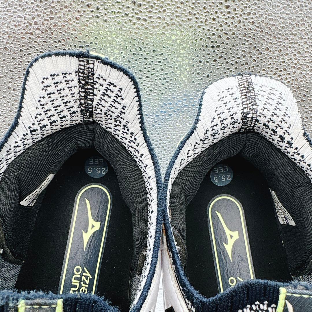 【25.5cm】 ミズノ ウエーブ ハザード プロ ボア ゴルフシューズ 防水