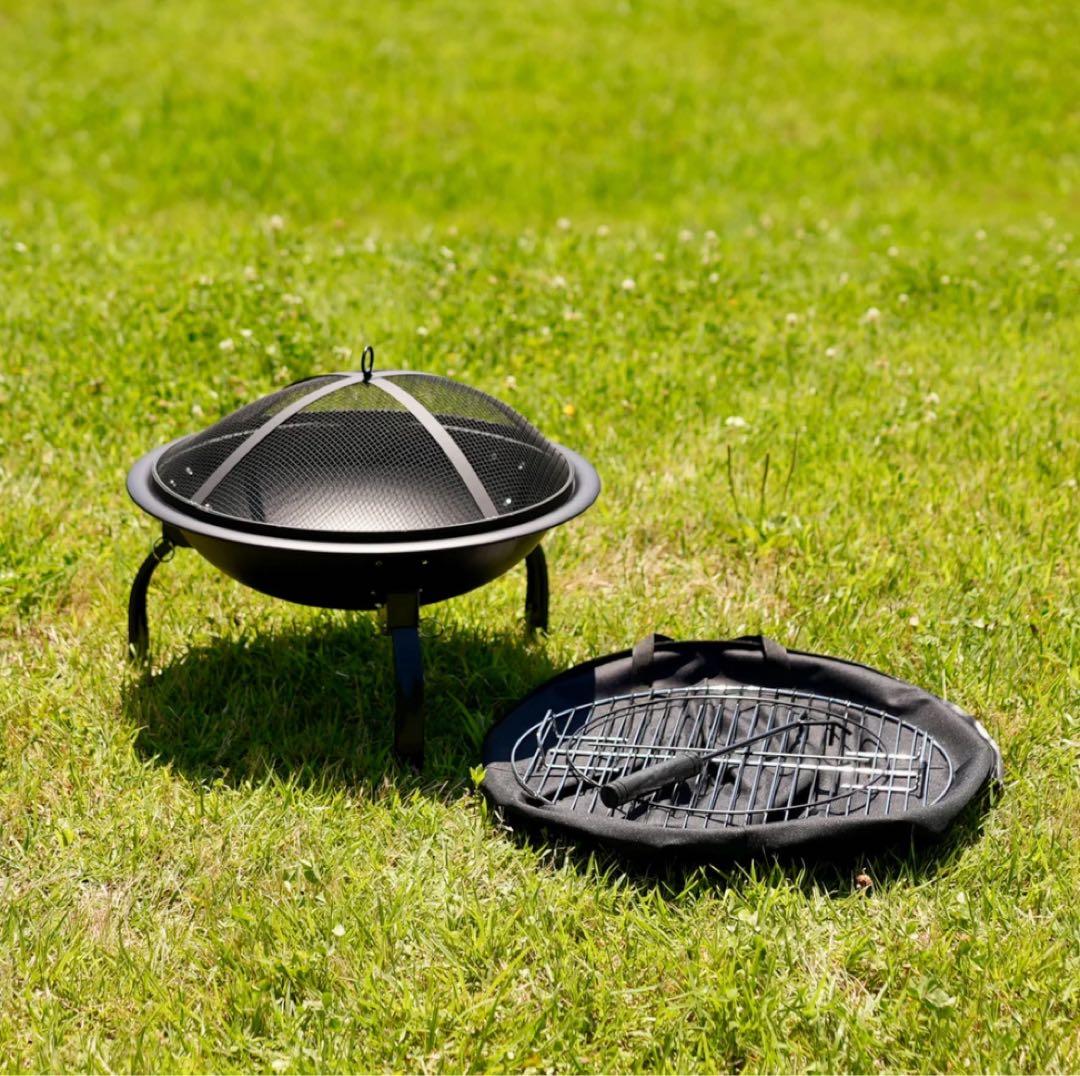 新品未使用 焚き火 調理 多機能 焚き火台 アウトレット(箱不良のため)