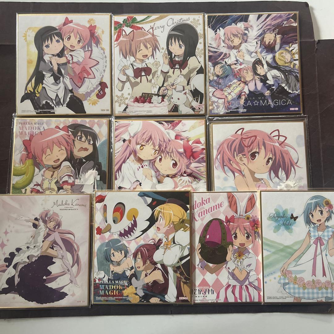 魔法少女まどか☆マギカ ミニ色紙　10枚セット　鹿目まどか 魔法少女まどか☆マギカ ミニ色紙コレクション A 10個入り1BOX｜ホビー