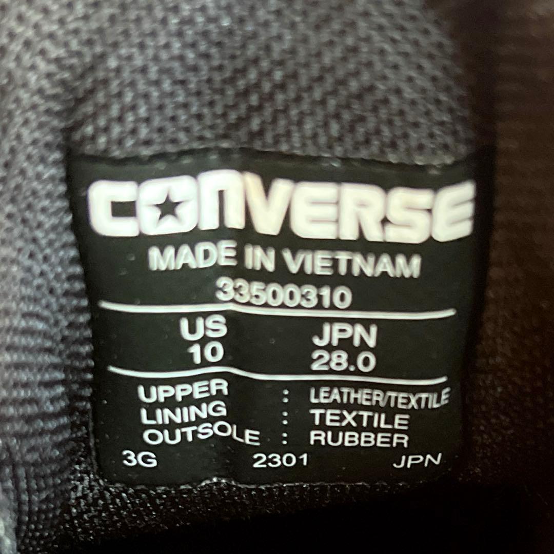 CONVERSE×BRIEFING GOLF スニーカー 28.0cm ブラック