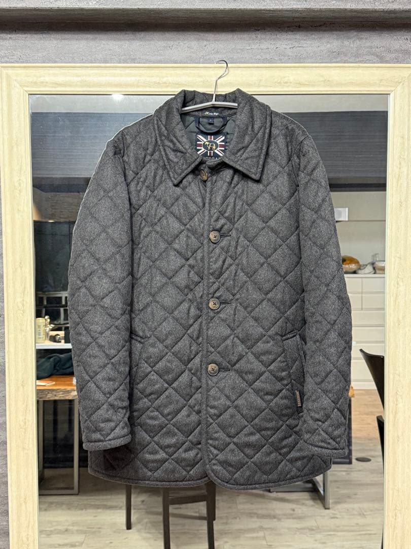 Lavenham グレー キルティングコート - メルカリ