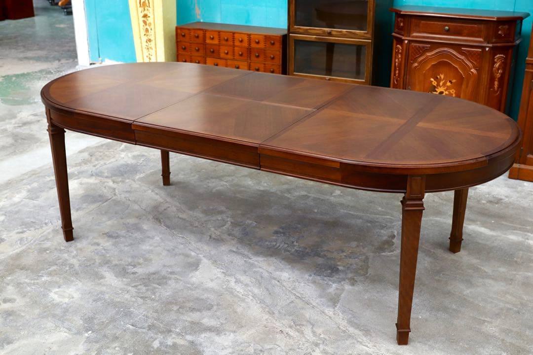 GMIK84○maruni / マルニ 地中海 エクステンション ダイニングテ マルニ木工 MARUNI 地中海シリーズ ダイニングテーブル(伸長式) No