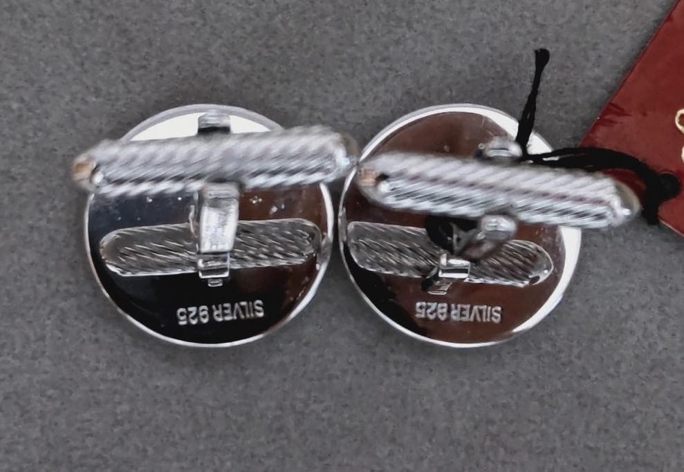 S.T Duponデュポン SILVER925タイピン、カフス箱付き 40951 - メルカリ