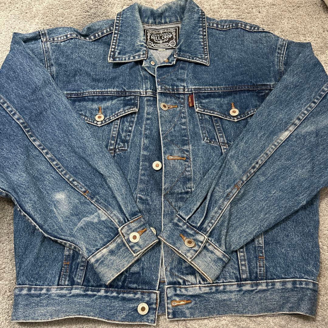 HILL CROP】デニムジャケット 古着 - メルカリ