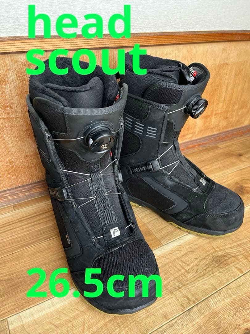 HEAD SCOUT BOAスノーボードブーツ26.5cm HEAD（ヘッド） スノーボード ブーツ メンズ レディース HEAD SCOUT