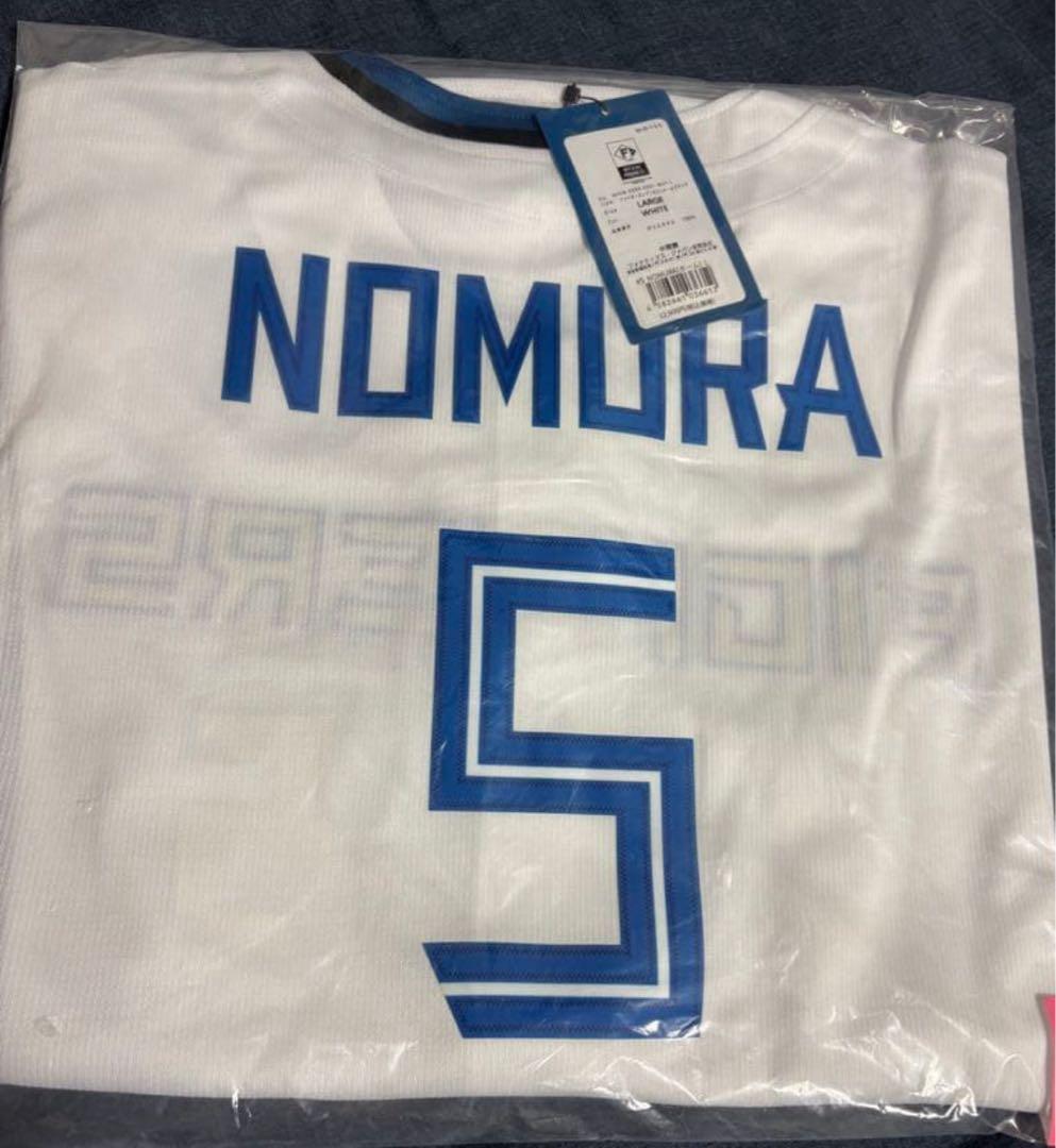 新品未開封】日本ハム 野村佑希 ホームVer.レプリカユニフォーム XL