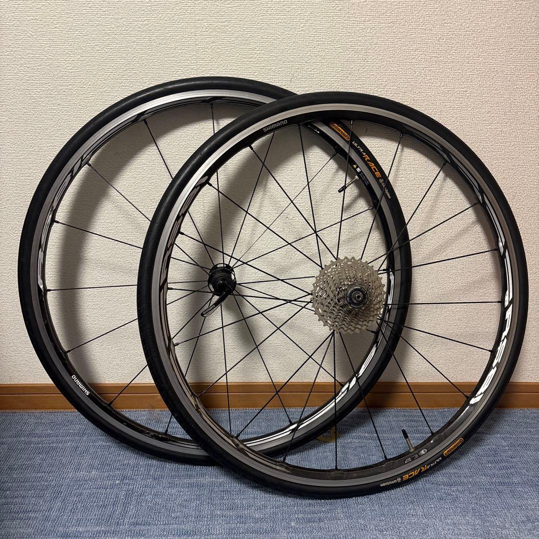 シマノ rs-81 c24-clホイール　スプロケ付き SHIMANO 「シマノ」 WH-RS81-C24 SHIMANO 11s ホイールセット / 宇都宮
